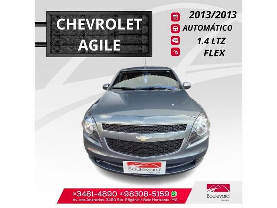 CHEVROLET AGILE 1.4 MPFI LTZ 8V FLEX 4P AUTOMATIZADO